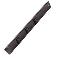 Task Lighting 18" 15 amp 120 volt Black Under Cabinet Power Strip